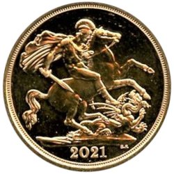 Gold Sovereign 2021- VS