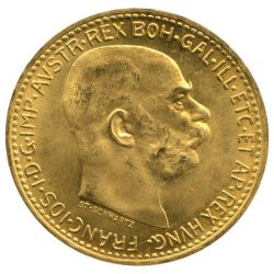 10 Kronen Gold Österreich - Rückseite