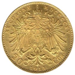 20 Kronen Gold Österreich - Vorderseite