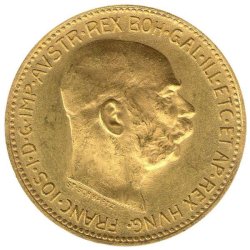 20 Kronen Gold Österreich - Rückseite