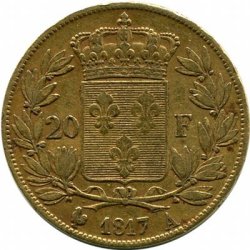 Louis XVIII (Typ 3) - 1816 - 1824 RS